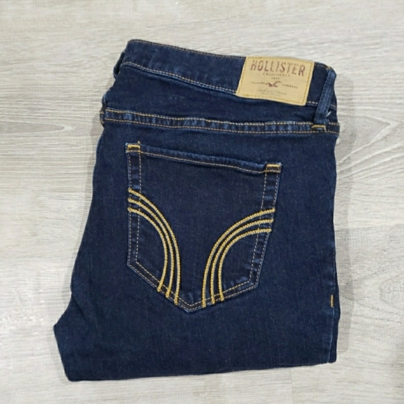 Hollister Jeans Dark Wash Size 7R - Picture 5 of 5